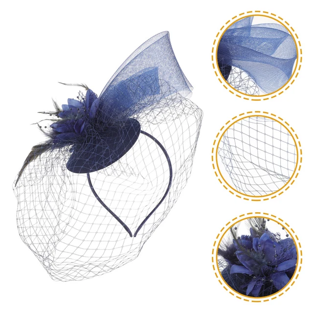 Copricapo Tea Party Fascinator mesh fascinator donna fascinator