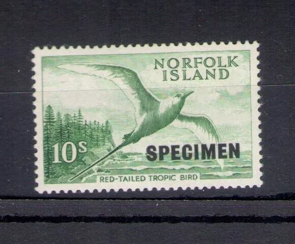 1960-62 Anorfolk Island, STANLEY Gibbons N.36s Soprastampa Specimen, MNH