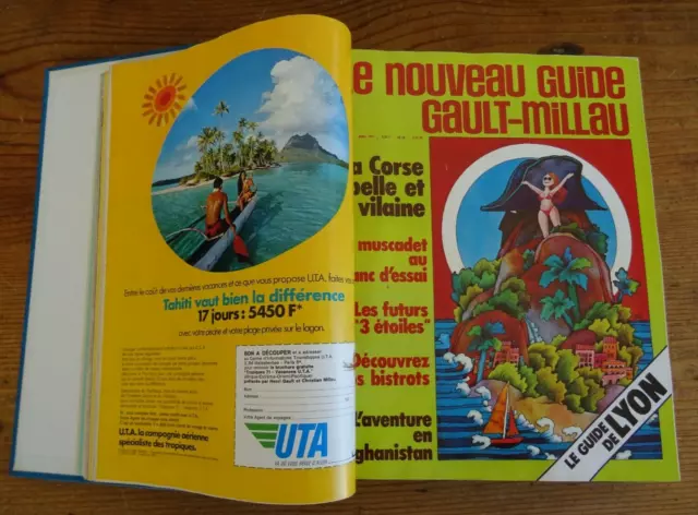 Le Nouveau Guide GAULT-MILLAU  Année 1971 Complète  Gastronomie cuisine 3