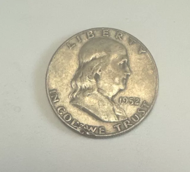 1952 D Franklin Half Dollar - Free Shipping