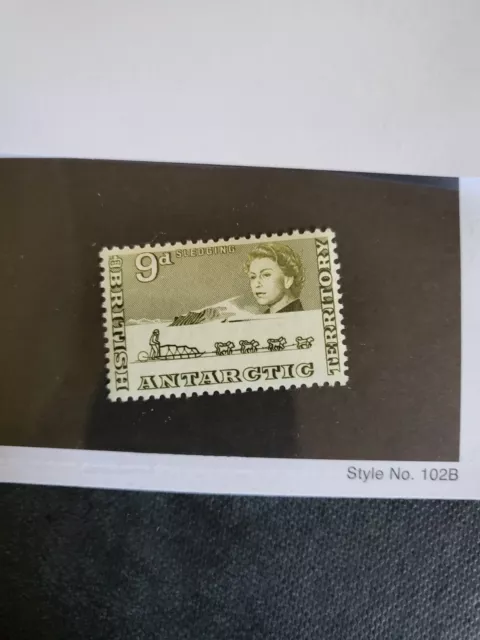 Stamps British Antarctic Territory Scott #9 hinged