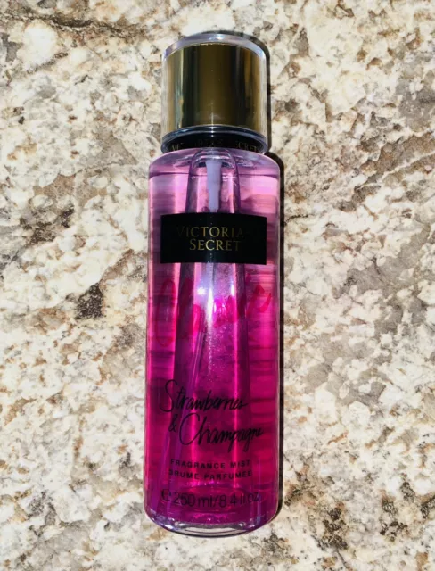 Victoria's Secret Strawberries & Champagne Fragrance Mist 250 Ml/8.4 Fl Oz New