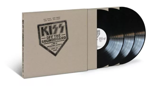 Kiss Off the Soundboard: Live In Virginia Beach – July 25, 2004 triple LP vinyl 2