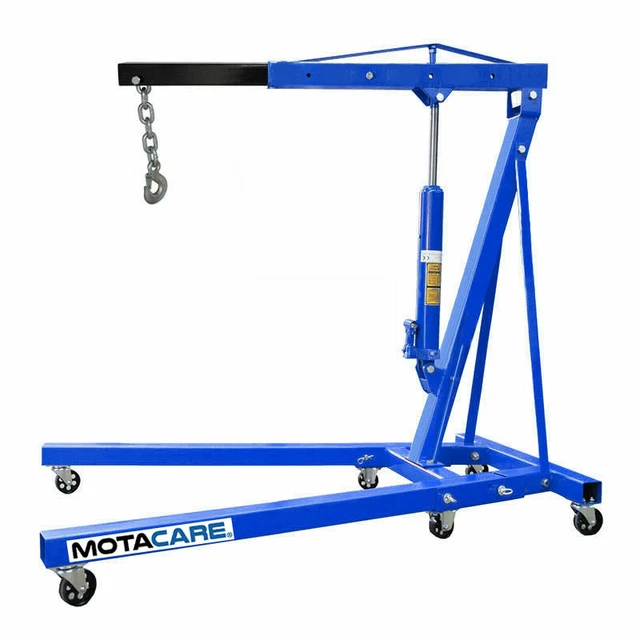 2 TON TONNE Engine Crane Stand Hoist Lift Jack Hydraulic Folding