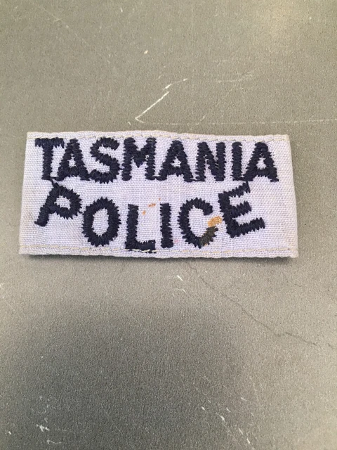 Tasmania Police Slip on Shoulder Title