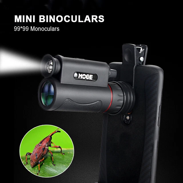 99*99 Monocular Telescope with Lighted Shimmering Night Vision Outdoor Camping