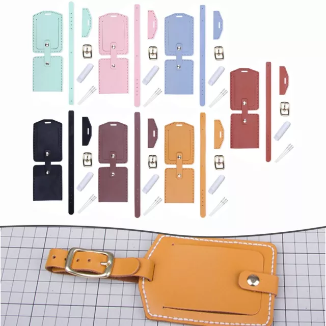 Personalize Your Own Card Pack Bag with this For DIY Leather Sewing Set