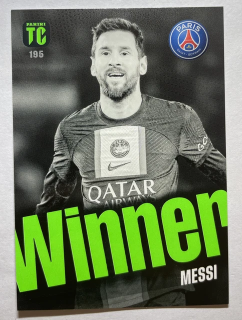 Autocollant Panini Lionel Messi PSG – Classic Crack – Saison 2023 – N°239