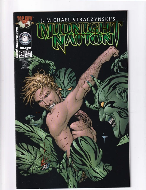 MIDNIGHT NATION #6 (2000) NM, J. Michael Straczynski, Image Top Cow Comics B & B