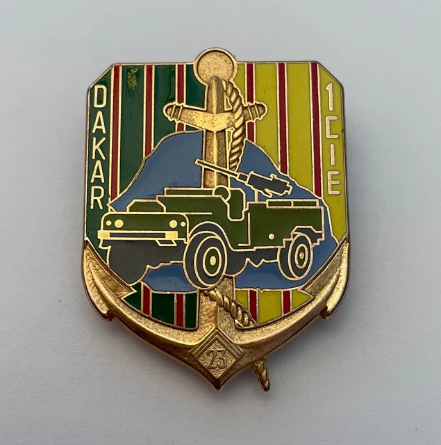 23° Bataillon d'Infanterie de Marine, 1° Cie, DAKAR, aigle gris, Delsart (C29
