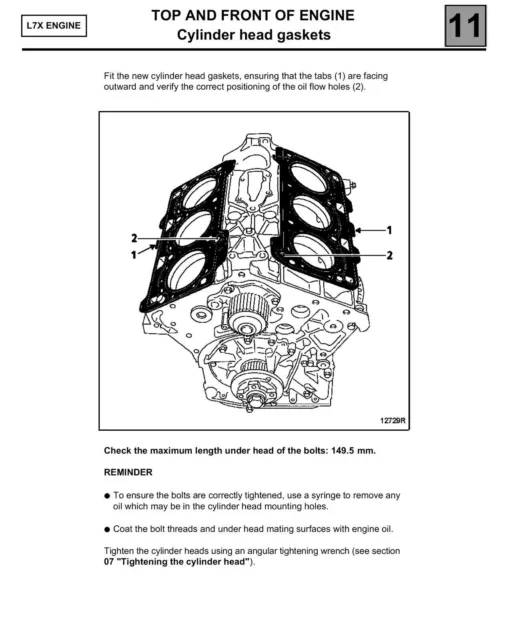 Renault Laguna II Manual de Taller Workshop Manual 3