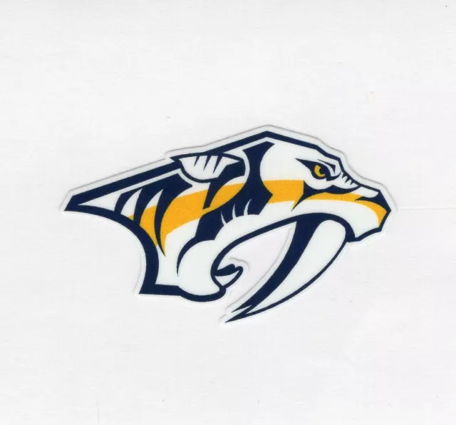 Nashville Predators Decal Hard Hat Window Laptop up to 14" FREE TRACKING