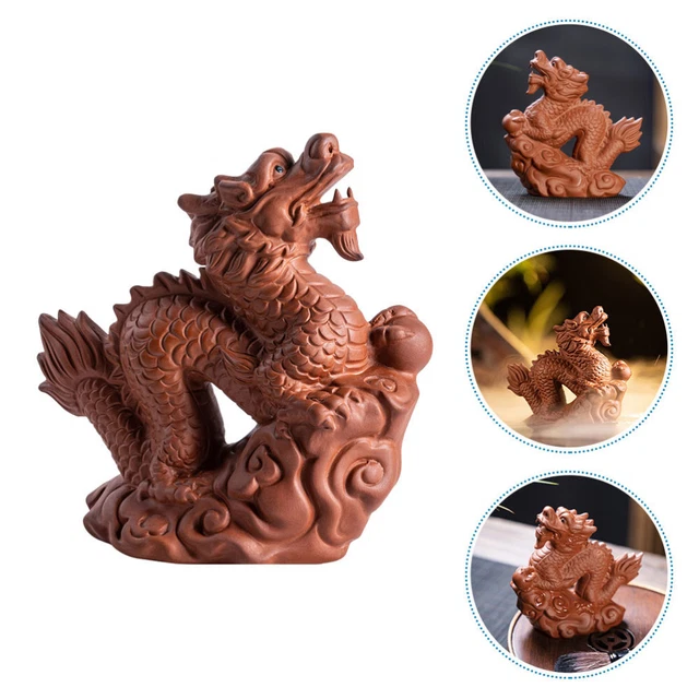 Ornement De Dragon Statue De Prospérité Richesse Sculpture De Dragons Miniature