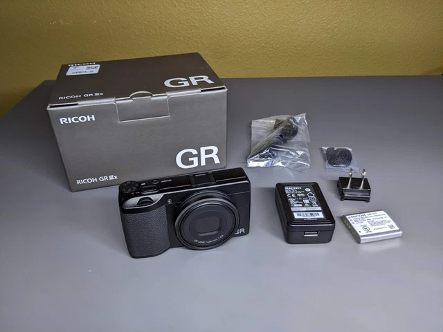 Ricoh GR IIIx Compact Digital Camera - Shutter Count: 216