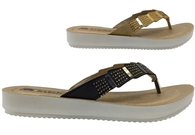 Inblu Pantofole con Farfalla, Donna, Grigio, 38 EU