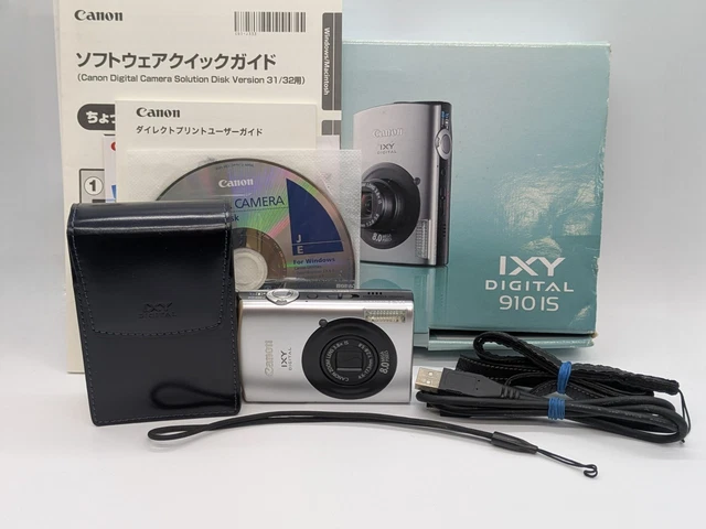 CANON IXY DIGITAL 910 IS IXY DIGITAL 910 IS Silver Compact