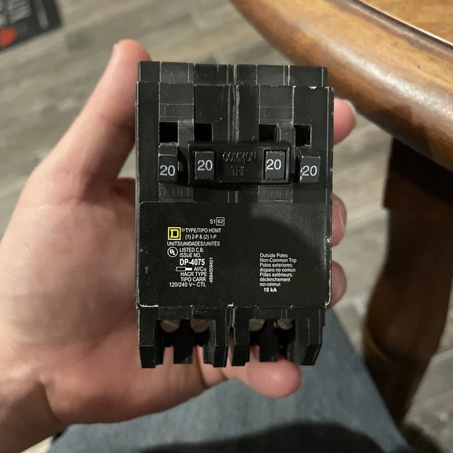 SQUARE D HOMT2020220CP 20 A Miniature Circuit Breaker 65.00 PicClick