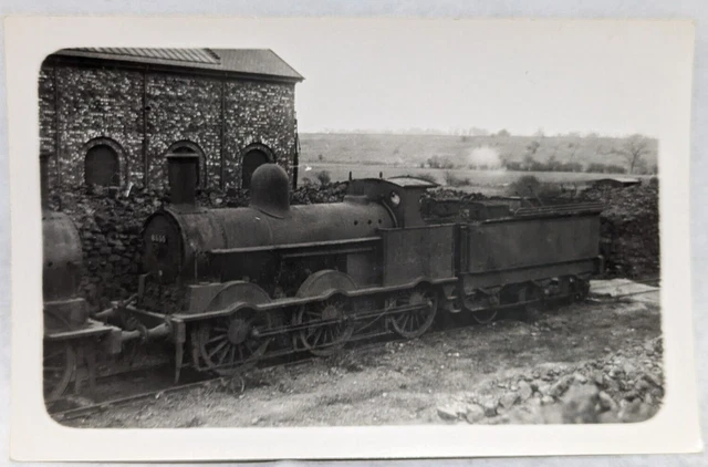 Loc Engine RPPC POSTCARD STEAM Locomotive Train Engine Unknown Loc England? Museum ...