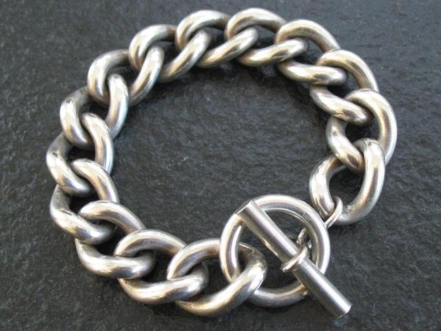 Armband Silber 800 Frankreich Vintage massiv 121 Gramm
