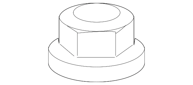 Genuine Ford Hold Down Nut W701694-S441