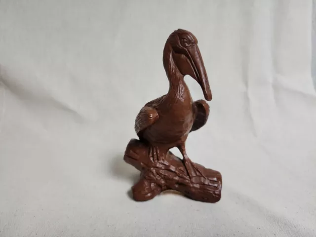 Vintage 1987 Red Mill Mfg Pelican Figure Bird Statue Nautical Beach Art USA Made