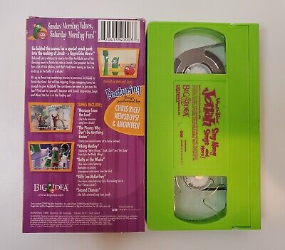 VEGGIETALES - JONAH Sing-Along Songs and More! -VHS- Veggie Tales VCR ...