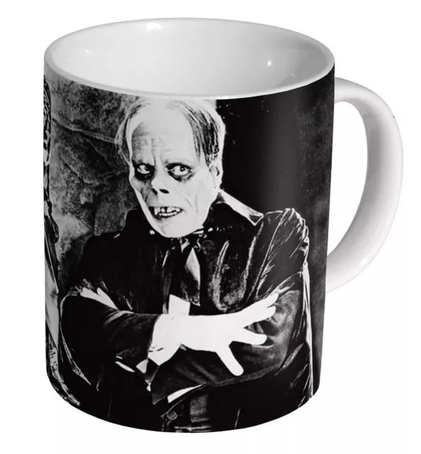 Phantom of the Opera Lon Chaney Classic BW - Ceramic Coffee Mug / Tea Cup