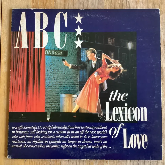 ABC The Lexicon Of Love Vinyle LP 1982 JAPON 25PP-61 EX-/VG