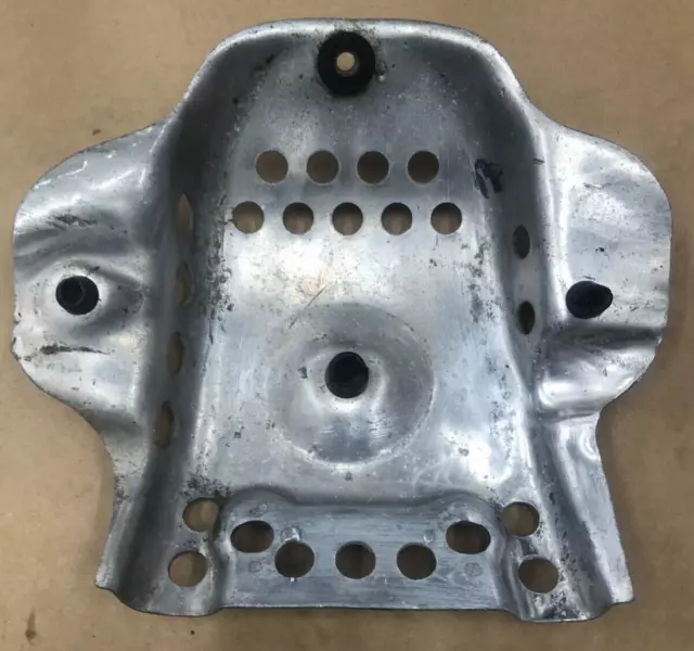 Honda XR200 XR250 Skid Plate 1984  Used OEM  P/N 50351-KK0-000