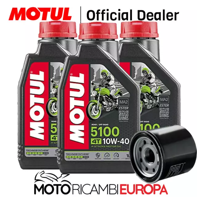 KIT TAGLIANDO OLIO MOTUL Yamaha XJ600 N Diversion4KE,4KF 97-03 CON FILTRO OLIO S