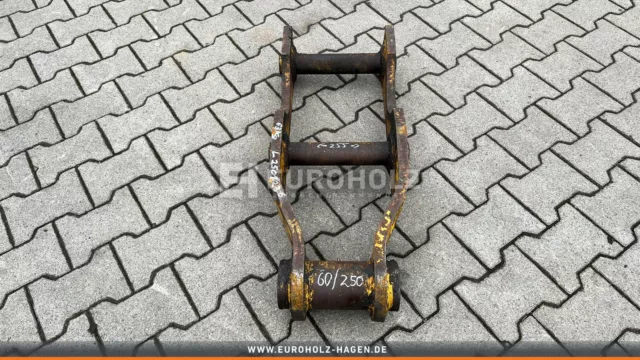 Greiferadapter 60/250 Festanbau 60/255/375 Vollmaterial gebraucht