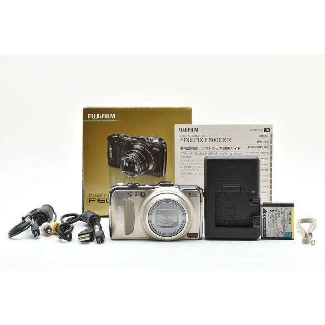 富士フイルム FinePix F600 EXR ゴールド：2577416 Amazon | FUJIFILM デジタルカメラ FinePix F600EXR シャンパン