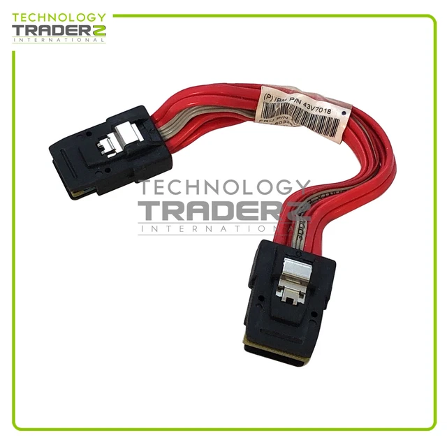 43V7018 IBM x3550 M2 Server 120mm SAS Cable ***Pulled***