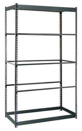 Edsal Rs1500 Boltless Shelving Unit, 12"D X 36"W X 84"H, 5 Shelves, Steel