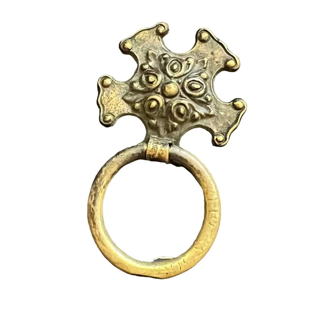 Antique Brass Furniture Dresser Cabinet Drawer pull knob