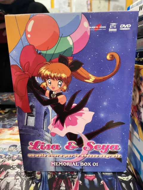 LISA E SEYA UN SOLO CUORE PER LO STESSO SEGRETO serie completa 3 box DVD*