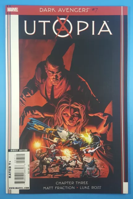 Dark Avengers #7 vs Uncanny X-Men UTOPIA Marvel Comics 2009