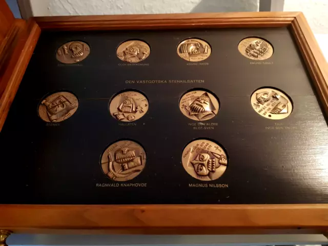 10 Kunst Medaille Berndt Helleberg " Die Westgoten und wenn du nicht willst"