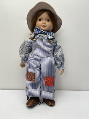 Gorham Holly Hobbie Robbie Porcelain Doll sings It's a Small World