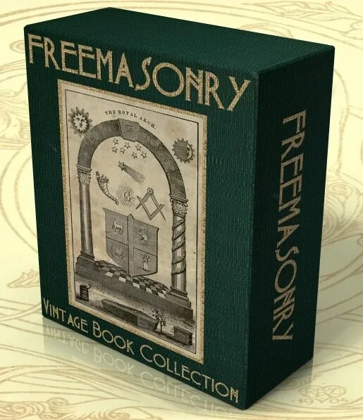 FREEMASONRY Vintage Book Collection, 450+ Books +  Vintage Masonic Image Gallery