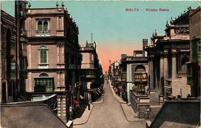 CPA AK MALTA-Strada Reale (239998)