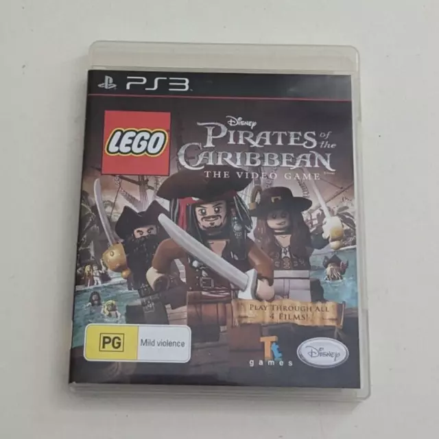 VG Genuine Sony PlayStation 3 PS3 Game LEGO Pirates of the Caribbean PAL AUS CIB