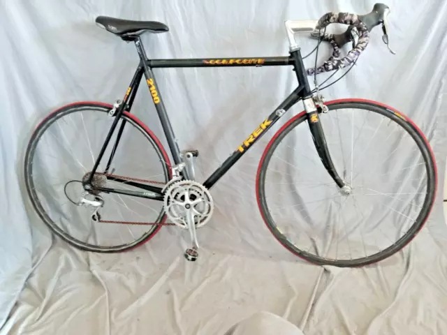 1998 TREK 2100 V lo Route Grand 59cm Carbone Composite Shimano