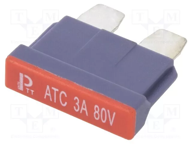 80VDC Cuivre 3A Sécurité : Schmelz 19mm Étamé Voiture