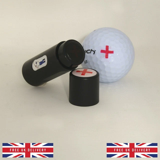 ENGLAND FLAG DESIGN Golf Ball Stamper Stamp Marker Personalize your