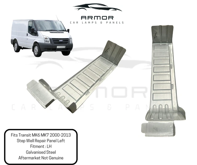 Pair Front Door Step & Inner Sill Repair Panels For Ford Transit MK6 MK7 2000-2013