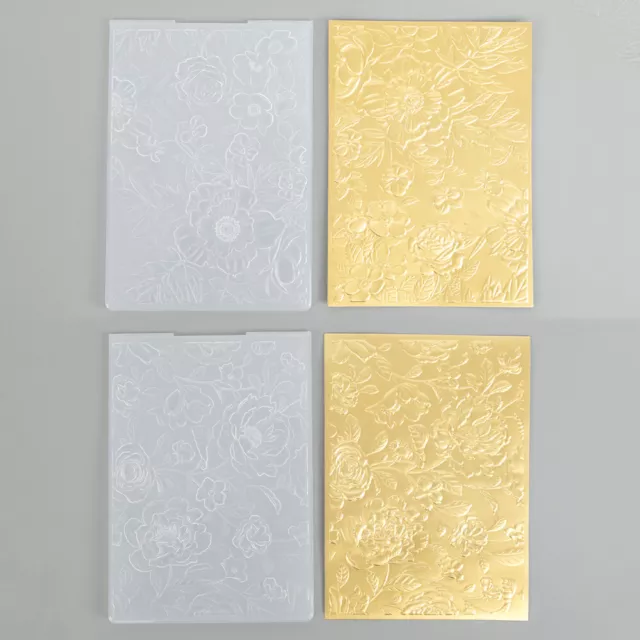 3D Rose Embossing Stencils Folders Template DIY Scrapbooking Cards Crafts Making