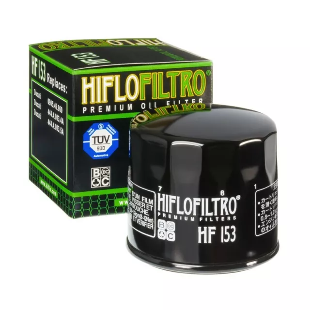 Filtre à huile HIFLOFILTRO - HF153 Moto DUCATI Monster BIMOTA CAGIVA