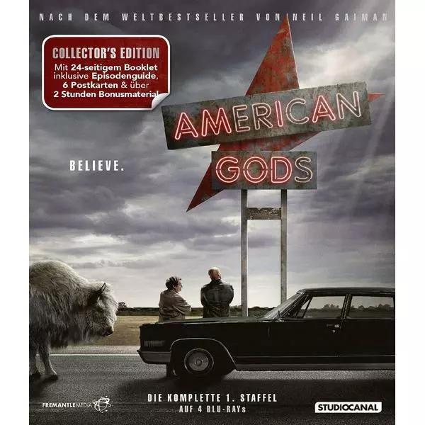 Blu-ray Neuf - American Gods/Collector's Edition/1.Staffel