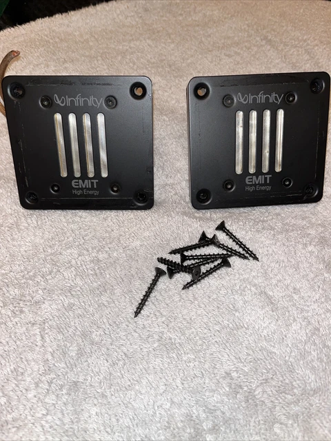 Pair Infinity High Energy EMIT Tweeters Pair 902-5228, 421TNL Renaissance 80 Pair Infinity High Energy EMIT Tweeters Pair 902-5228, 421TNL Renaissance 80